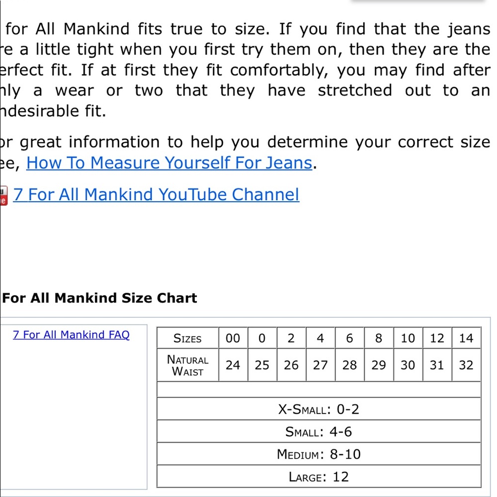 7 For All Mankind Ali Cropped Flare Jeans 31 - Picture 9 of 9